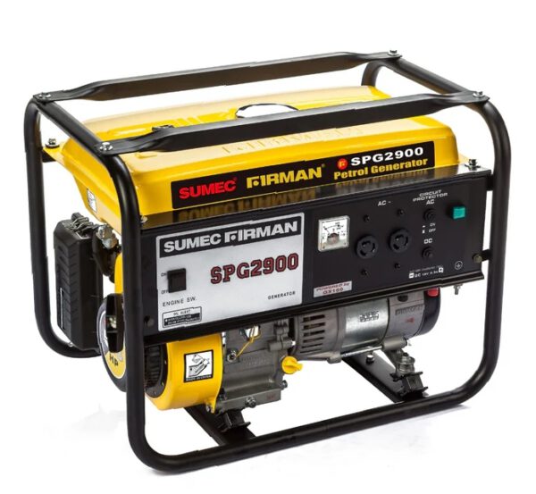 SUMEC FIREMAN SPG2900 2.2KVA MANUAL STARTER PETROL GENERATOR